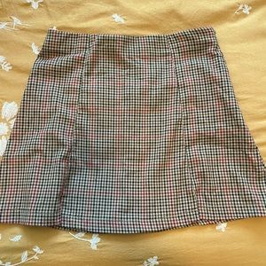Plaid Skirt XS